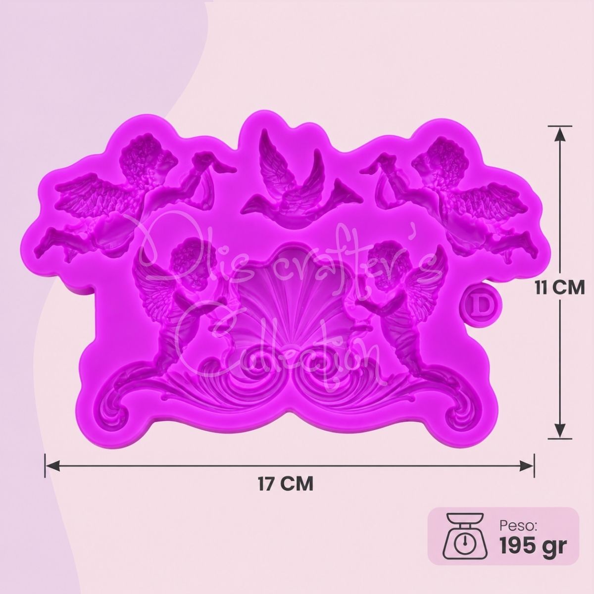 Ángeles y Ornamento Religioso para Comunión y Bautizo - Imagen 2